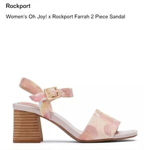 Rockport
Women's Oh Joy! x Rockport Farrah LEATHER 2 Piece Sandal Size 6.5 NIB